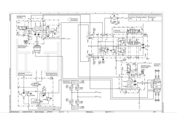 Hamm Roller H25i H2.03 Electric Hydraulic Diagrams DEEN 3