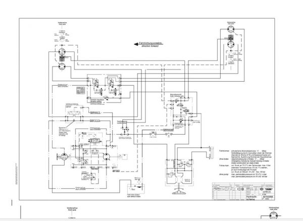 Hamm Roller HD8 10C H1.99 Electric Hydraulic Diagrams DEEN 3