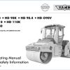 Hamm Roller HD90KV HD90.4 HD110K HD130 H1.53 Electric Hydraulic Diagrams DEEN 1