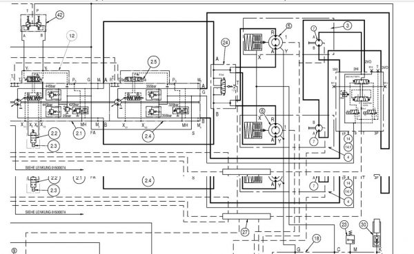 Hamm Roller HD90KV HD90.4 HD110KHVVHV H1.81 Electric Hydraulic Diagrams DEEN 3