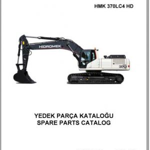 Hidromek Excavator HMK 370LC4 HD Spare Part Catalog 2015 1
