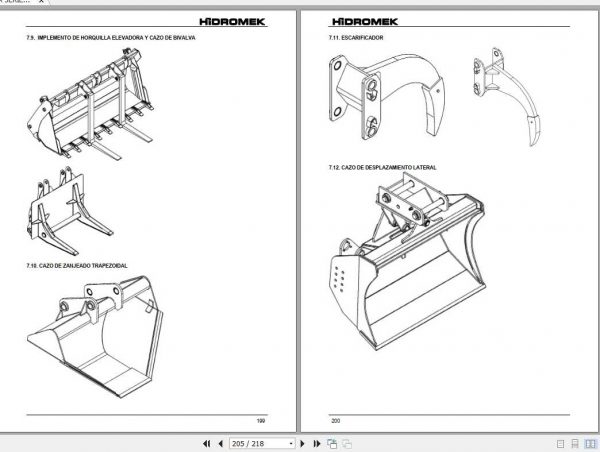 Hidromek SUPRA SERIES Y ALPHA SERIES HMK Operator Maintenance Manual 2016 3
