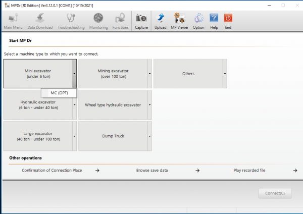 Hitachi Construction Machinery MPDr Ver 3.12.0.1 03.2021 Diagnostic Software 2