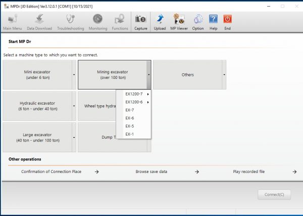 Hitachi Construction Machinery MPDr Ver 3.12.0.1 03.2021 Diagnostic Software 3