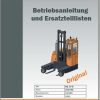 Hubtex Forklift DQ 30 D 3049 EL Operating Instructions and Spare Parts List DE 1