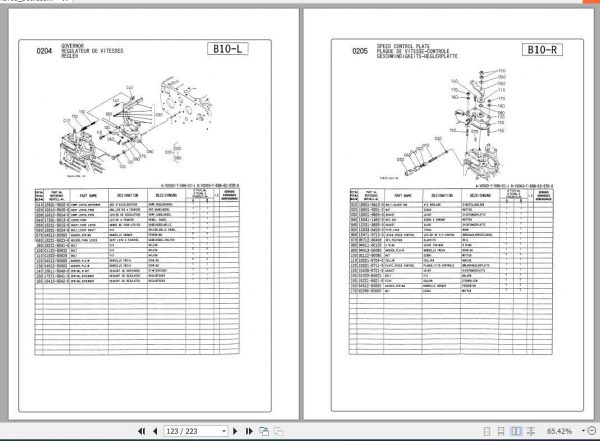 Hubtex Forklift DQ 40 D 3050 1 Operating Instructions and Spare Parts List DE 2