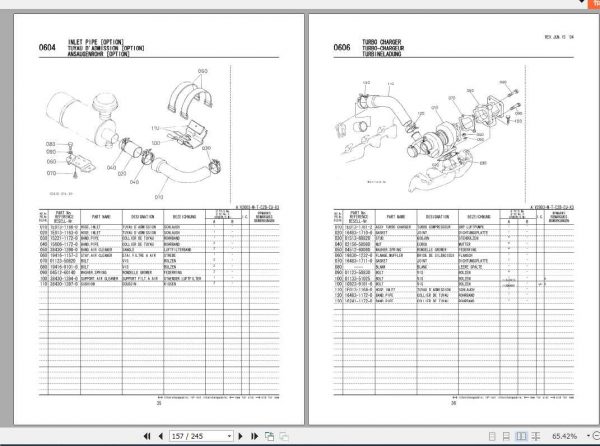 Hubtex Forklift DQ 40 D 3050 EL T Operating Instructions and Spare Parts List DE 2