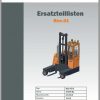 Hubtex Forklift DQ 45 D 3050 EL Operating Instructions and Spare Parts List DE 1