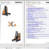 Hubtex Forklift DQ 45 D 3050 EL T Operating Instructions and Spare Parts List DE 2