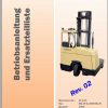 Hubtex Forklift DQ 45 G 3050 EL T Operating Instructions and Spare Parts List DE 1