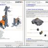 Hubtex Forklift FluX 40 2415 EL Operating Instructions and Spare Parts List DE 3