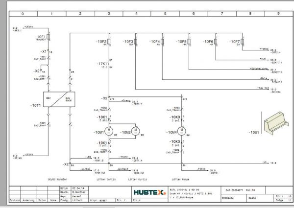 Hubtex Forklift MD 30 SO 2130 EL Operating Instructions and Spare Parts List DE 2 1