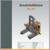 Hubtex Forklift MD 60 SO 2132 EL Operating Instructions and Spare Parts List DE 1