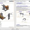 Hubtex Forklift MQ 15 2120 EL Operating Instructions and Spare Parts List DE 2