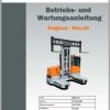 Hubtex Forklift MQ 20 2120 PU Operating Instructions and Spare Parts List DE 1