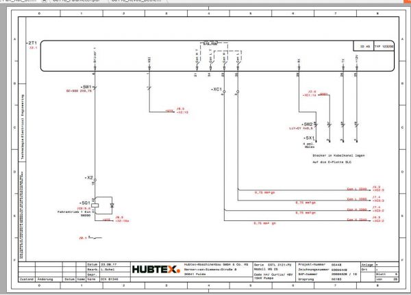 Hubtex Forklift MQ 25 2121 PU Operating Instructions and Spare Parts List DE 2