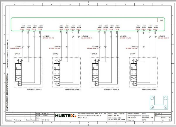 Hubtex Forklift MQ 50 2131 EL Operating Instructions and Spare Parts List DE 3
