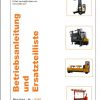 Hubtex Forklift MU 35 Operating Instructions and Spare Parts List DE 1