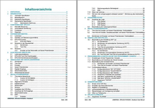 Hubtex Forklift Zapi Atech Antriebstechnik AC 0 AC 1 User Guide DE 2