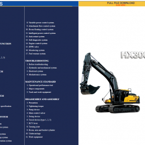 Hyundai CERES Heavy Equipment Service Manual Updated 04.2021 Offline DVD 10