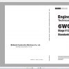 ISUZU Diesel Engine Technical Manual On Hitachi Excavator ZX 3567 Series CD 8