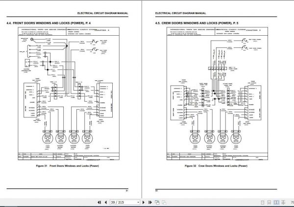 International 3200 8600 Series Electrical Circuit Diagram 3