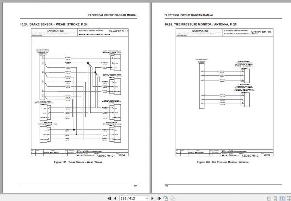International 9900 Series Electrical Circuit Diagram 3