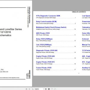 International LT RH and LoneStar Series Interactive Schematics 1