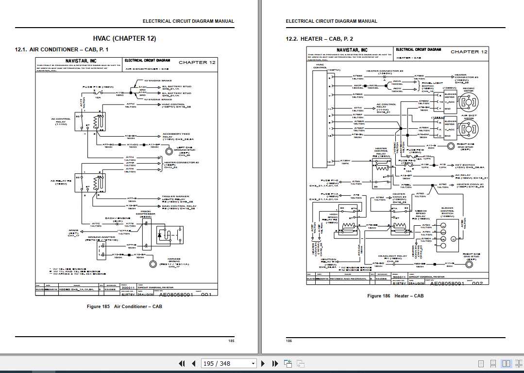 International PayStar 5900 Electrical Circuit Diagram