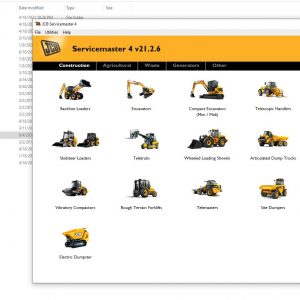 JCB ServiceMaster 4 v21.2.6 04.2021 Diagnostic Software Full 1