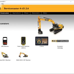 JCB ServiceMaster 4 v21.2.6 04.2021 Diagnostic Software Full 6