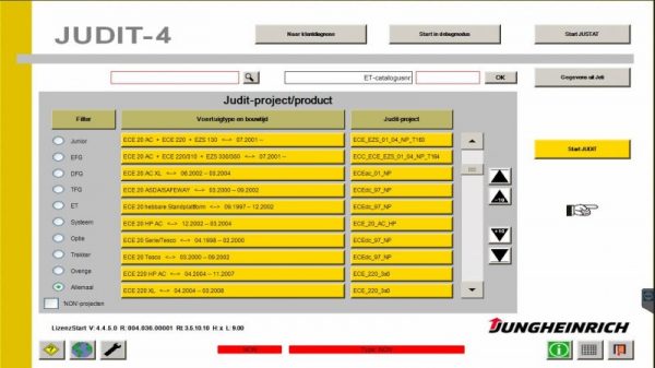 Jungheinrich JETI Judit ForkLift v4.36 2021 High Level Can box Fix Error Code 104106