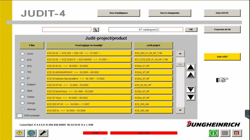 Jungheinrich JETI Judit ForkLift v4.36 2021 High Level Can box Fix Error Code 104106