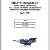 Kleemann Crusher Mc120z Spare Parts Catalog ES 1