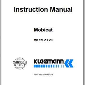 Kleemann Crusher Mc125z Zs Instruction Manual 1