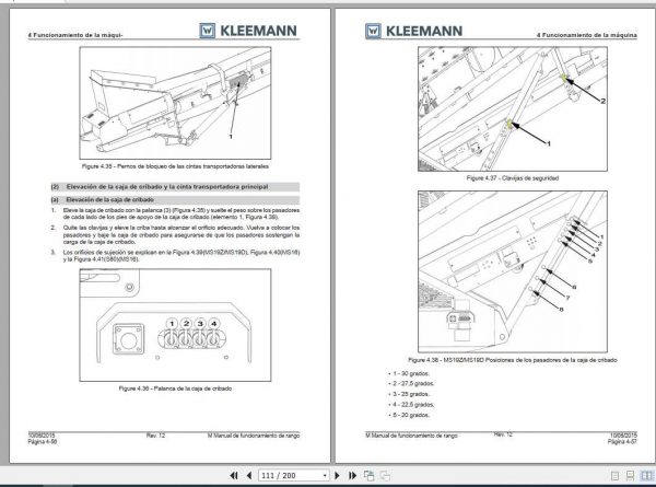 Kleemann Crusher Ms14z Ms16z Ms16d Ms19z Ms19d Operation Manual Es 3