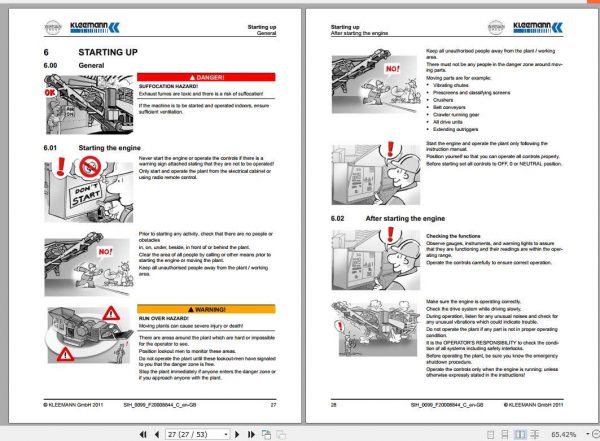 Kleemann Crusher Safety Manual 3