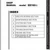 Kobelco Hydraulic Excavator ED160 3 NA Shop Manual S5H0003E03 1