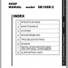 Kobelco Hydraulic Excavator SK008 1E Shop Manual S5PT0007E013 1