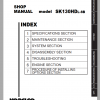Kobelco Hydraulic Excavator SK130HDL 8B Shop Manual S5LX0001E01 1