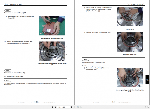 Kobelco Hydraulic Excavator SK130LC 11 2019 Shop Manual S5LP0011E02 3