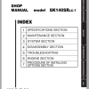 Kobelco Hydraulic Excavator SK140SRLC 5 ED160BR 5 Shop Manual S5YY0029E04 4 1