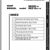 Kobelco Hydraulic Excavator SK200 10 SK210 10 Shop Manual S5YN0051E02 1