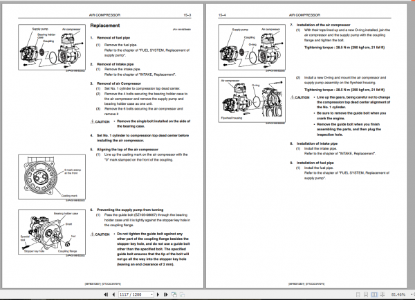 Kobelco Hydraulic Excavator SK225SRLC 2 Shop Manual S5YB0012E01 3