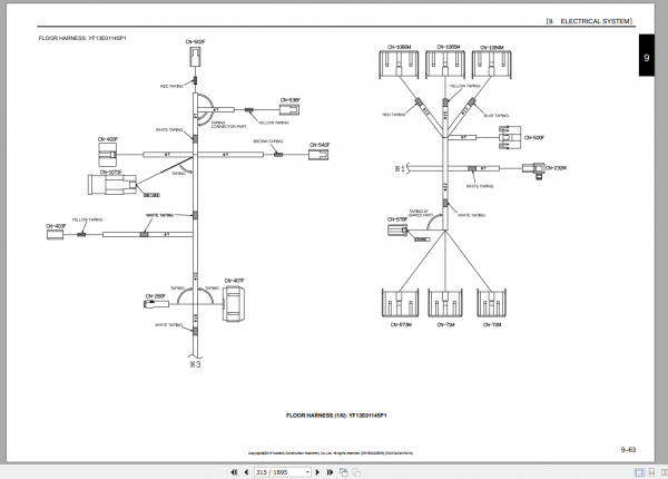 Kobelco Hydraulic Excavator SK230SRLC 5 NA Shop Manual S5YB0020E05 3