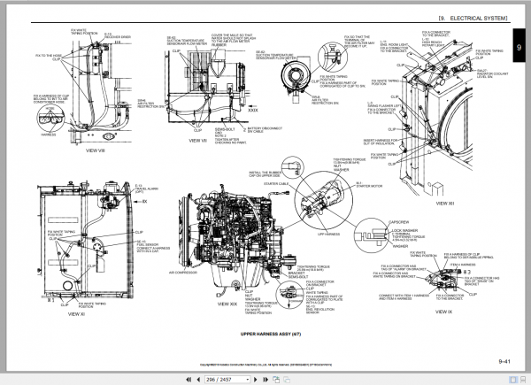 Kobelco Hydraulic Excavator SK230SRLC 5E EU Shop Manual S5YB0024E01 3