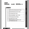Kobelco Hydraulic Excavator SK270SRLC 5E SK270SRNLC 5E Shop Manual S5YF0024E02 3 1