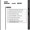 Kobelco Hydraulic Excavator SK35SR 6E Shop Manual S5PV0028E02 4 1