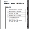 Kobelco Hydraulic Excavator SK500LC 10 ANZ 2019 Shop Manual S5LS0028E03 1