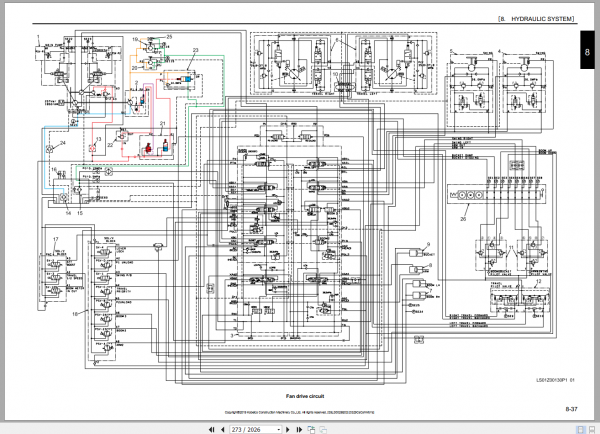 Kobelco Hydraulic Excavator SK500LC 10 ANZ 2019 Shop Manual S5LS0028E03 3